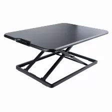 Estaciones De Trabajo Startech.com Ajustes De Altura Si, Soportadas 1 Pantallas, Altura Máx. 40.5 Cm, Color Negro