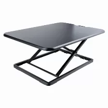 Estaciones De Trabajo Startech.com Ajustes De Altura Si, Soportadas 1 Pantallas, Altura Máx. 40.5 Cm, Color Negro