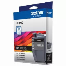 Cartucho De Tinta Brother Lc402bks Original, Negro, Compatibilidad Mfc-j5340dw, Mfc-j6540dw, Mfc-j6940dw