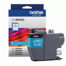 Cartucho De Tinta Brother Lc402xlc Original, Cian, Compatibilidad Mfc-j5340dw, Mfc-j6540dw, Mfc-j6940dw