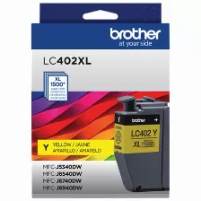 Cartucho De Tinta Brother Lc402xly Original, Amarillo, Compatibilidad Mfc-j5340dw, Mfc-j6540dw, Mfc-j6940dw