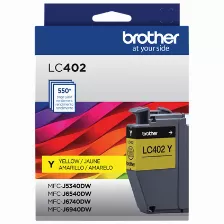 Cartucho De Tinta Brother Lc402ys Original, Amarillo, Compatibilidad Mfc-j5340dw, Mfc-j6540dw, Mfc-j6940dw