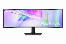 Monitor Curvo Samsung Viewfinity S95uc Lcd, 49 Pulg, 2xhdmi, 1xdp, 5120x1440 Pixeles, 5ms, 120hz, Panel Va, Negro