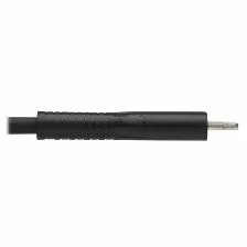 Cable Usb Tripp-lite M102-01m-bk Cable De Sincronizaciã³n Y Carga Usb C A Lightning (m/m), Certificado Mfi, Negro, 1 M [3.3 Pies]