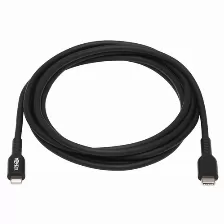 Cable Usb Tripp-lite M102-02m-bk Cable De Sincronizaciã³n Y Carga Usb C A Lightning (m/m), Certificado Mfi, Negro, 2 M [6.6 Pies]