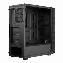 Gabinete Cooler Master Masterbox Mb600l V2 Midi Tower, Pc, Soporta Atx, Micro Atx, Mini-itx, 7 Ranuras De Expansión, Color Negro, Ventana Lateral Si, Fuente De Alimentación No, Ventiladores Trasero...