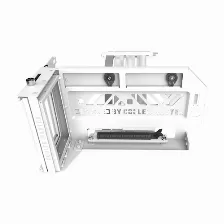 Soporte Para Tarjetas De Video Cooler Master Pci Express 4.0 Incluye Riser, Blanco