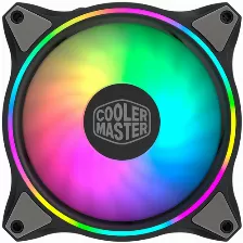 Ventilador Cooler Master Masterfan Mf120 Halo Rgb, 120mm, 1800 Rpm, Negro Open Box