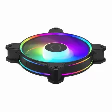 Ventilador Cooler Master Masterfan Masterfan Mf120 Halo² 3in1 12 Cm, 2050 Rpm, Led Multi, Negro, Pwm