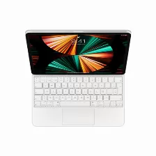 Teclado Inalámbrico Apple Magic Keyboard Ipad Pro 12.9-inch (5th Generation) Ipad Pro 12.9-inch (4th Generation) Ipad Pro 12.9-inch (3rd Generation), Color Blanco