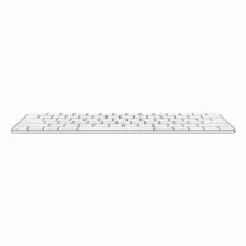 Teclado Inalámbrico Apple Magic Español, Teclado Numérico No, Color Aluminio, Blanco