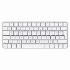 Teclado Inalámbrico Apple Magic Español, Teclado Numérico No, Color Aluminio, Blanco