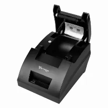 Impresora De Recibo Vorago Mnp-158 Térmico, Tipo Impresora De Tpv, Velocidad 90 Mm/seg, Alámbrico, Usb Si, Interfaz De Serie Rj-11, Color Negro