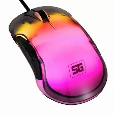 Mouse Vorago Mo-505 óptico, 7 Botones, 3200 Dpi, Interfaz Usb Tipo A, Color Negro