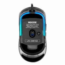 Mouse Gamer Game Factor Mog530, Alambrico, Rgb, Pixart 3327, 12000 Dpi, Negro