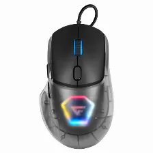 Mouse Gamer Game Factor Mog530, Alambrico, Rgb, Pixart 3327, 12000 Dpi, Negro