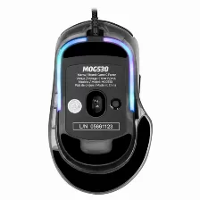 Mouse Gamer Game Factor Mog530, Alambrico, Rgb, Pixart 3327, 12000 Dpi, Negro