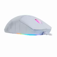 Mouse Gamer Game Factor Mog530, Alambrico, Rgb, Pixart 3327, 12000 Dpi, Blanco