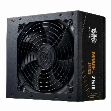 Fuente De Poder Cooler Master Mwe 750 V3, 750w Bronze, Atx 3.1, Negro