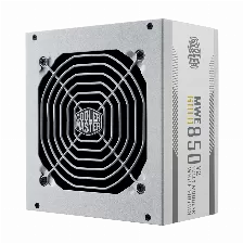 Fuente De Poder Cooler Master, 850w, 80plus Gold, Mwe 850 V2, Atx 3.0, Pci-e 5, Full Modular, Blanco