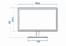 Monitor Quaroni Mq19-02 Led, 49.5 Cm (19.5