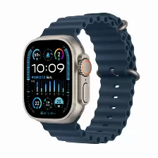 Smart Watch Apple Watch Watch Ultra 2 Touch Si, Micrófono Si, Altavoces Si, Monitor De Frecuencia Cardíaca Si, Bluetooth 5.3, Color De Banda Azul, Ip6x