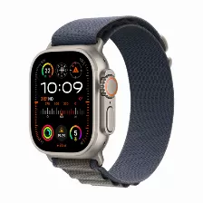 Smart Watch Apple Watch Watch Ultra 2 Touch Si, Micrófono Si, Altavoces Si, Monitor De Frecuencia Cardíaca Si, Bluetooth 5.3, Color De Banda Azul, Ip6x