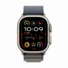 Smart Watch Apple Watch Watch Ultra 2 Touch Si, Micrófono Si, Altavoces Si, Monitor De Frecuencia Cardíaca Si, Bluetooth 5.3, Color De Banda Azul, Ip6x