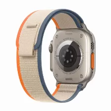 Smart Watch Apple Watch Watch Ultra 2 Touch Si, Micrófono Si, Altavoces Si, Monitor De Frecuencia Cardíaca Si, Bluetooth 5.3, Color De Banda Beige, Naranja, Ip6x