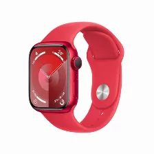 Smart Watch Apple Watch Watch Series 9 Touch Si, Micrófono Si, Altavoces Si, Monitor De Frecuencia Cardíaca Si, Bluetooth 5.3, Color De Banda Rojo, Ip6x