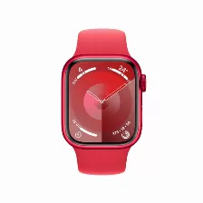 Smart Watch Apple Watch Watch Series 9 Touch Si, Micrófono Si, Altavoces Si, Monitor De Frecuencia Cardíaca Si, Bluetooth 5.3, Color De Banda Rojo, Ip6x