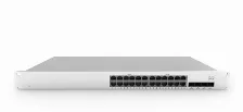 Switch Cisco Meraki Ms210-24p-hw Gestionado, Cantidad De Puertos 24, (poe +) 24, Gigabit Ethernet (10/100/1000), 128 Gbit/s, Snmp, 1u, Aluminio