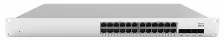 Switch Cisco Meraki Ms210-24p-hw Gestionado, Cantidad De Puertos 24, (poe +) 24, Gigabit Ethernet (10/100/1000), 128 Gbit/s, Snmp, 1u, Aluminio