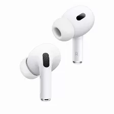 Audífonos Apple Airpods Pro (2nd Generation) Airpods Pro (2nd Generation) Intra Auditivo Para Llamadas/música, Micrófono Integrado, Conectividad Inalámbrico, Conector De 3.5 Mm No, Color Blanco