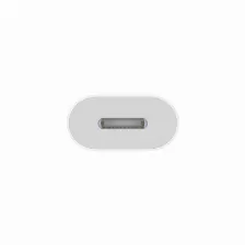 Conector Apple Adaptador De Usb-c A Conector Lightning Conector Usb Type-c Lightning, Macho A Hembra, Color Blanco