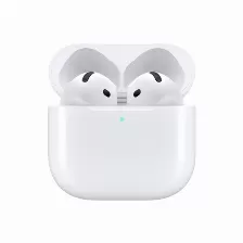 Audífonos Apple Airpods (4th Generation) Airpods 4 Intra Auditivo Para Llamadas/música/deportes/diario, Micrófono Integrado, Conectividad Inalámbrico, Color Blanco