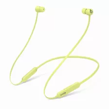 Audífonos Apple Beats Flex Intra Auditivo, Banda Para Cuello Micrófono En Línea, Conectividad Inalámbrico, Color Amarillo