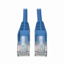 Cable De Red Tripp Lite N001-005-bl Cable Ethernet (utp) Moldeado Snagless Cat5e 350 Mhz (rj45 M/m), Poe - Azul, 1.52 M [5 Pies], 1.52 M, Cat5e, U/utp (utp), Rj-45, Rj-45, Azul