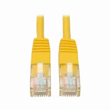 Cable De Red Tripp Lite N002-006-yw Cable Ethernet (utp) Moldeado Cat5e 350 Mhz (rj45 M/m), Poe - Amarillo, 1.83 M [6 Pies], 1.8 M, Cat5e, U/utp (utp), Rj-45, Rj-45, Amarillo