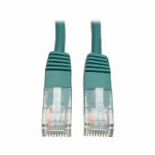 Cable De Red Tripp Lite N002-010-gn Cable Ethernet (utp) Moldeado Cat5e 350 Mhz (rj45 M/m), Poe - Verde, 3.05 M [10 Pies], 3.05 M, Cat5e, U/utp (utp), Rj-45, Rj-45, Verde