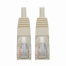 Cable De Red Tripp Lite N002-014-wh Cable Ethernet (utp) Moldeado Cat5e 350 Mhz (rj45 M/m), Poe - Blanco, 4.27 M [14 Pies], 4.3 M, Cat5e, U/utp (utp), Rj-45, Rj-45, Blanco