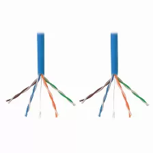 Cable De Red Tripp Lite N022-01k-bl Cable Ethernet A Granel De Pvc (utp) Con Núcleo Sólido Cat5e 350 Mhz - Azul, 304.8 M [1000 Pies], Taa, 305 M, Cat5e, Rj-45, Rj-45, Azul