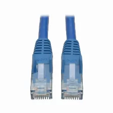 Cable De Red Tripp Lite N201-002-bl Cable Ethernet (utp) Moldeado Snagless Cat6 Gigabit (rj45 M/m), Poe, Azul, 61 Cm [2 Pies], 0.61 M, Cat6, U/utp (utp), Rj-45, Rj-45, Azul