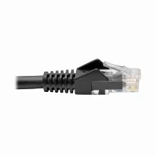 Cable De Red Tripp Lite N201-007-bk Cable Ethernet (utp) Moldeado Snagless Cat6 Gigabit (rj45 M/m), Poe, Negro, 2.13 M [7 Pies], 2.13 M, Cat6, U/utp (utp), Rj-45, Rj-45, Negro