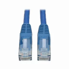 Cable De Red Tripp Lite N201-030-bl Cable Ethernet (utp) Moldeado Snagless Cat6 Gigabit (rj45 M/m), Poe, Azul, 9.14 M [30 Pies], 9.14 M, Cat6, Rj-45, Rj-45, Azul