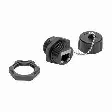 Conector Tripp Lite Rj45, Color Negro, Categoría Cat5/5e/6