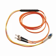 Cable Patch De Acondicionamiento De Modo De Fibra Optica Tripp Lite N422-03m (st/lc), 3m, Color Naranja