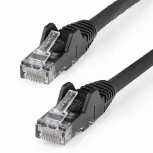 Cable De Red Startech.com N6lpatch1mbk, 1 M, Cat6, U/utp (utp), Rj-45, Rj-45, Negro