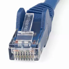 Cable De Red Startech.com N6lpatch2mbl, 2 M, Cat6, U/utp (utp), Rj-45, Rj-45, Azul