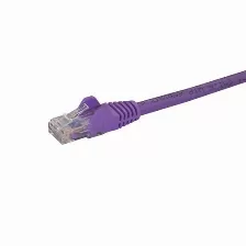 Cable De Red Startech.com Cable De Red De 3m Púrpura Cat6 Utp Ethernet Gigabit Rj45 Sin Enganches, 3 M, Cat6, U/utp (utp), Rj-45, Rj-45, Púrpura